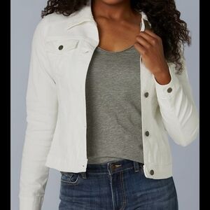 Riders by Lee Women's Off-White Denim Jacket